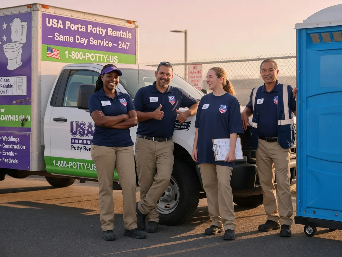 Porta Potty Rental company in Haskell, NJ